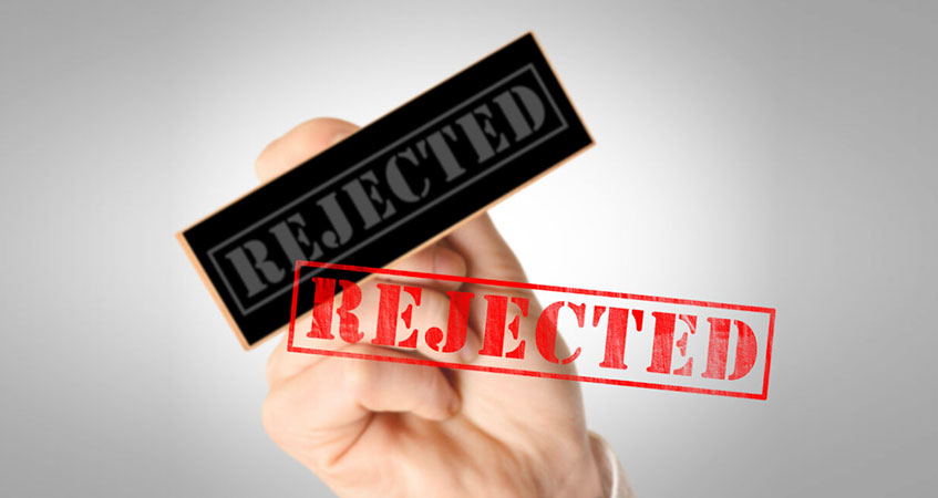 What is a rejected claim?